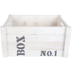 Deko-Kiste - Aus Holz - Verschiedene Größen -Dekorieren Verkauf Geschäft 178290 neu