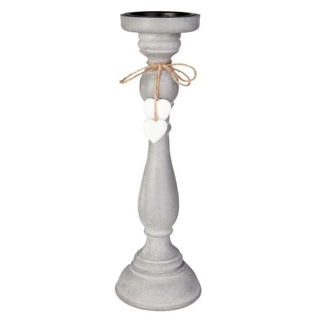 Kerzenständer - Aus Holz - Ca. 11,5 X 11,5 X 37 Cm 1 Kerzenständer - Aus Holz - Ca. 11,5 X 11,5 X 37 Cm