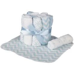 Waschtücher - 20 X 20 Cm - 12 Stück - Blau