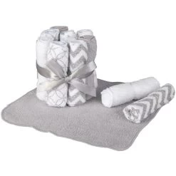 Waschtücher - 20 X 20 Cm - 12 Stück - Grau