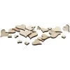 Streudeko - Herzen - Aus Holz - 25 Stück