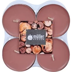 8 Maxi Duftlichte - Sandelholz