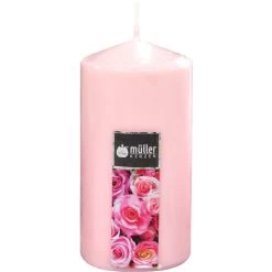 Duftstumpenkerze - Rose