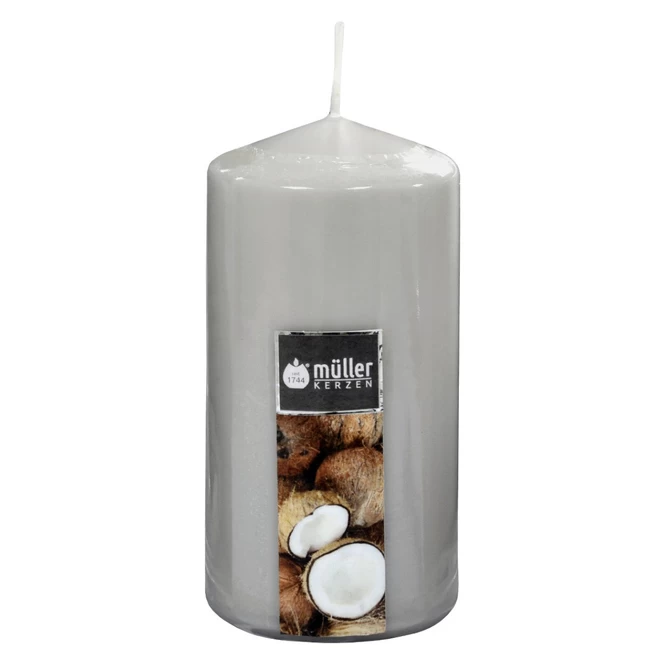 Duftkerze - Kokosnuss - Ca. 6,5 X 13 Cm 1 Duftkerze - Kokosnuss - Ca. 6,5 X 13 Cm