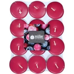 24 Duftteelichte - Wildbeere