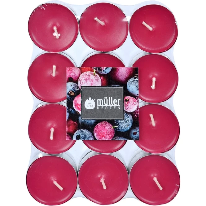 24 Duftteelichte - Wildbeere 1 24 Duftteelichte - Wildbeere