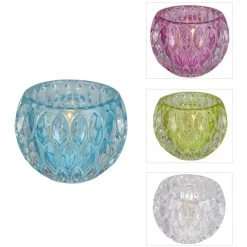 Teelichtglas - 8 X 6 Cm - 1 Stück -Dekorieren Verkauf Geschäft 205208 0