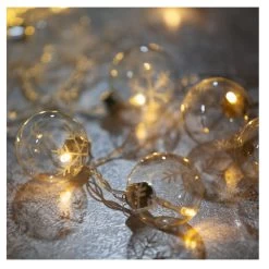 20er LED-Lichterkette - Schneeflocken - 7 M -Dekorieren Verkauf Geschäft 210950 1 neu neu