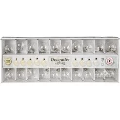 20er LED-Lichterkette - Schneeflocken - 7 M -Dekorieren Verkauf Geschäft 210950 neu