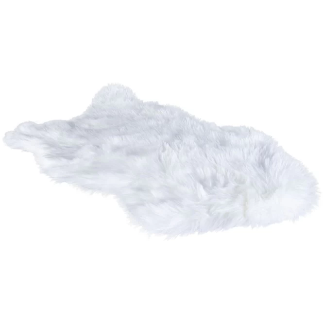 Dekofell - Ca. 55 X 90 Cm - Weiß 3 Dekofell - Ca. 55 X 90 Cm - Weiß – Bild 3