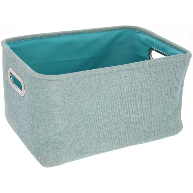 Dekokorb - 36 X 26 X 20 Cm - Türkis 1 Dekokorb - 36 X 26 X 20 Cm - Türkis