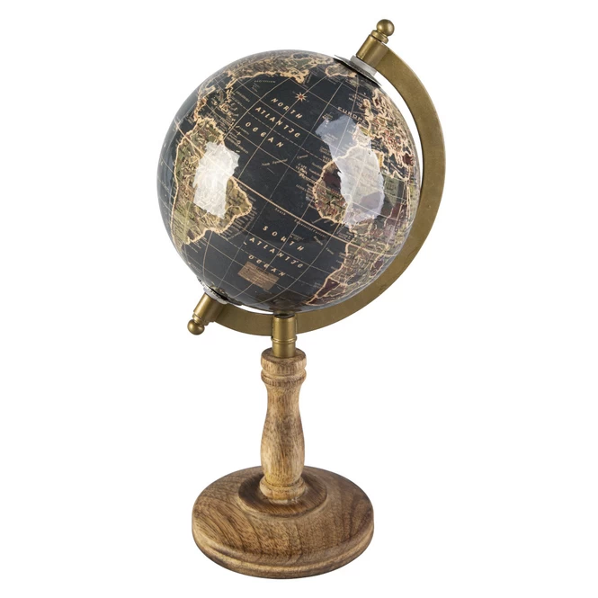 Globus - Ca. 15,5 X 13 X 28 Cm - 1 Stück 1 Globus - Ca. 15,5 X 13 X 28 Cm - 1 Stück