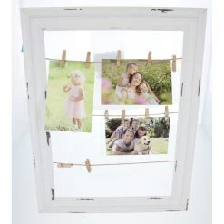 Bilderrahmen Weiß - Aus Holz - Ca. 38 X 1,5 X 48 Cm