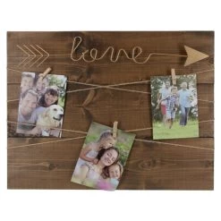 Memoboard - Aus Holz - 37,5 X 2,5 X 46 Cm