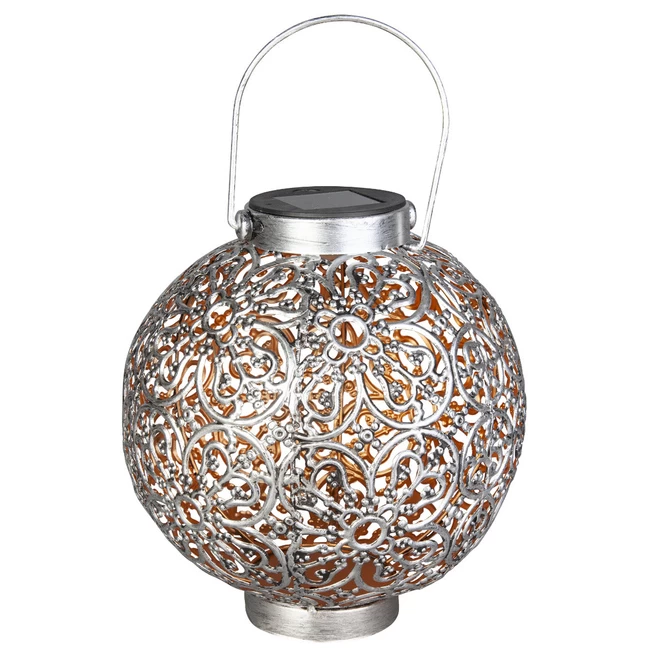 LED-Solarlaterne - Ca. 20,5 X 20,5 X 32,5 Cm - 1 Stück 4 LED-Solarlaterne - Ca. 20,5 X 20,5 X 32,5 Cm - 1 Stück – Bild 4