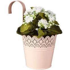 Pflanztopf Zum Hängen - Spitze - 14 X 10 X 12,5 Cm - Verschiedene Farben -Dekorieren Verkauf Geschäft 214290 2