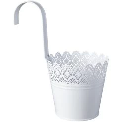 Pflanztopf Zum Hängen - Spitze - 14 X 10 X 12,5 Cm - Verschiedene Farben -Dekorieren Verkauf Geschäft 214291