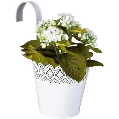 Pflanztopf Zum Hängen - Spitze - 14 X 10 X 12,5 Cm - Verschiedene Farben -Dekorieren Verkauf Geschäft 214291 2