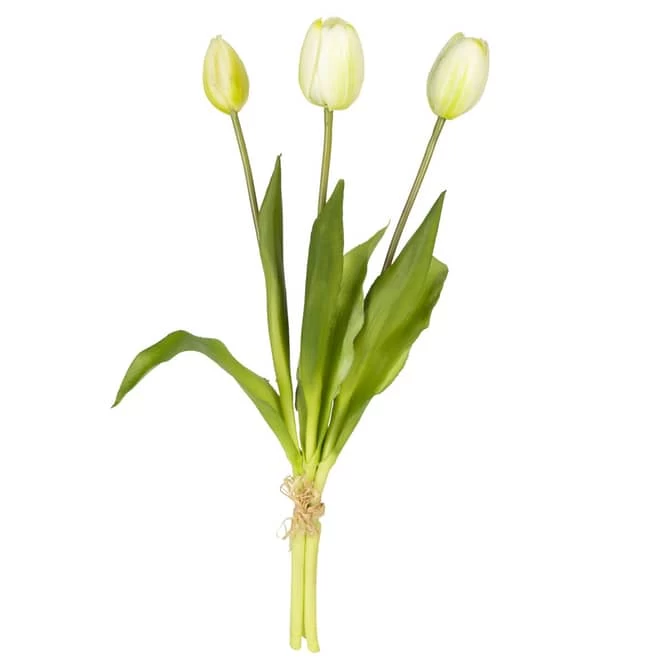 Tulpenbündel - Ca. 39 Cm - Weiß 2 Tulpenbündel - Ca. 39 Cm - Weiß – Bild 2