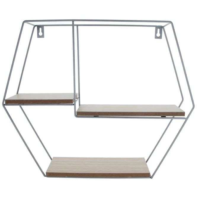 Wanddeko - Regal - Ca. 40 X 8 X 33 Cm - 1 Stück 2 Wanddeko - Regal - Ca. 40 X 8 X 33 Cm - 1 Stück – Bild 2