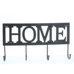 Hakenleiste - Home - Aus Metall - Ca. 48 X 6 X 26 Cm