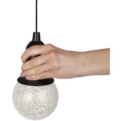 LED-Kugel - Ø = Ca. 15 Cm - Silber -Dekorieren Verkauf Geschäft 218169 218172 21