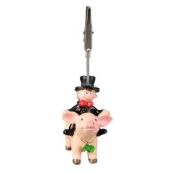 Notizhalter - Schornsteinfeger - Aus Polyresin - Ca. 6 Cm -Dekorieren Verkauf Geschäft 218963 neu