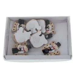 Streudeko - Schornsteinfeger - Aus Polyresin - Ca. 2,5 X 2 Cm - 8 Stück