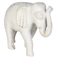 Deko-Elefant - Aus Polyresin - Ca. 15,5 X 5 X 12 Cm