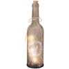 LED-Flasche - Rentier - Aus Glas - Ca. 7 X 29 Cm