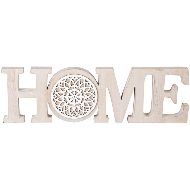 Deko-Schriftzug - Home - 40 X 2 X 12 Cm 1 Deko-Schriftzug - Home - 40 X 2 X 12 Cm