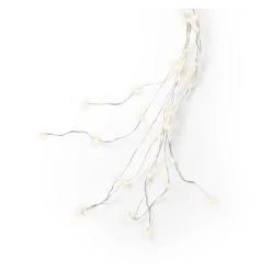 408er LED-Lichterdraht - Ca. 180 Cm - Silber -Dekorieren Verkauf Geschäft 219431 2 neu