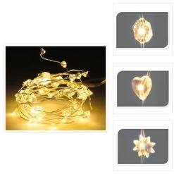 40er LED-Lichterdraht - Ca. 2 M - 1 Stück -Dekorieren Verkauf Geschäft 219562 0