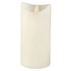 LED-Kerze - Aus Echtwachs - Ca. 7 X 15 Cm - Elfenbein