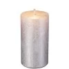 Stumpenkerze - Nova - Ca. 6 X 11 Cm - Grau