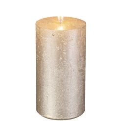 Stumpenkerze - Nova - Ca. 6 X 11 Cm - Gold 5 Stumpenkerze - Nova - Ca. 6 X 11 Cm - Gold -Dekorieren Verkauf Geschäft 222680 2