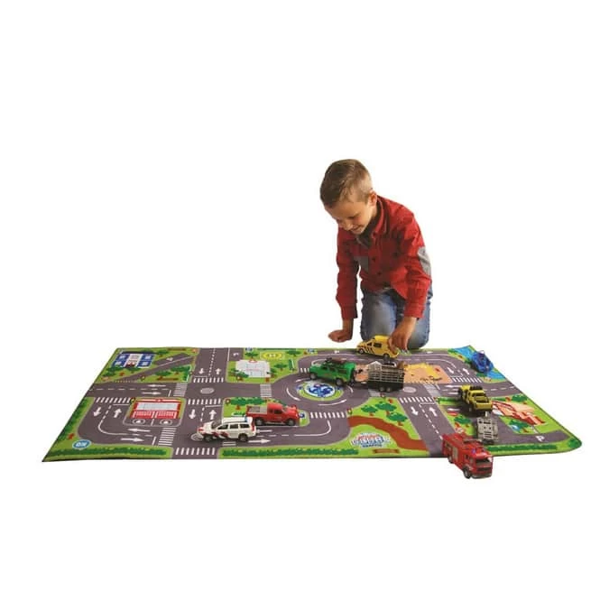 Spielteppich Mit LED-Ampeln - Maße: Ca. 120 X 70 Cm 1 Spielteppich Mit LED-Ampeln - Maße: Ca. 120 X 70 Cm