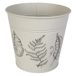 Pflanztopf - Blätter - Ca. 14 X 10 X 12 Cm - Verschiedene Farben -Dekorieren Verkauf Geschäft 223689