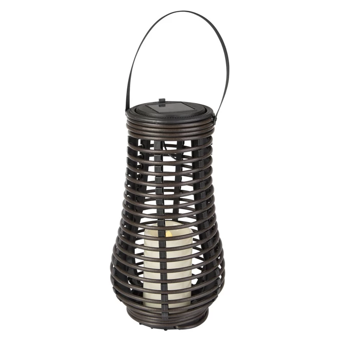 LED-Solarlaterne - Ca. 16 X 26 X 36 Cm 2 LED-Solarlaterne - Ca. 16 X 26 X 36 Cm – Bild 2