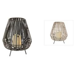 LED-Laterne - Ca. 20 X 20 X 24 Cm - Verschiedene Farben -Dekorieren Verkauf Geschäft 225223 225224