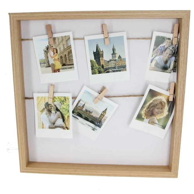 Bilderrahmen - Aus Holz - Ca. 30 X 3 X 30 Cm 1 Bilderrahmen - Aus Holz - Ca. 30 X 3 X 30 Cm