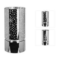 LED-Zylinder - Aus Glas - Ca. 11 X 21,5 Cm - 1 Stück -Dekorieren Verkauf Geschäft 228589 0