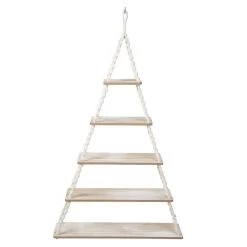 Dekohänger - Makramee-Regal - Ca. 94 X 25 X 55 Cm