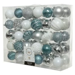 Christbaumkugeln - Winter Joy - Ø = Ca. 7 Cm - 60 Stück