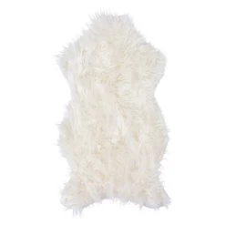 Dekofell - Ca. 50 X 90 Cm - Weiß