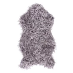 Dekofell - Ca. 50 X 90 Cm - Grau