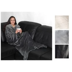 Kuscheldecke Mit Ärmeln - Ca. 150 X 200 Cm - Verschiedene Farben