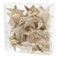 Streudeko - Sterne - Ø = Ca. 3,5 Cm - Gold -Dekorieren Verkauf Geschäft 230940