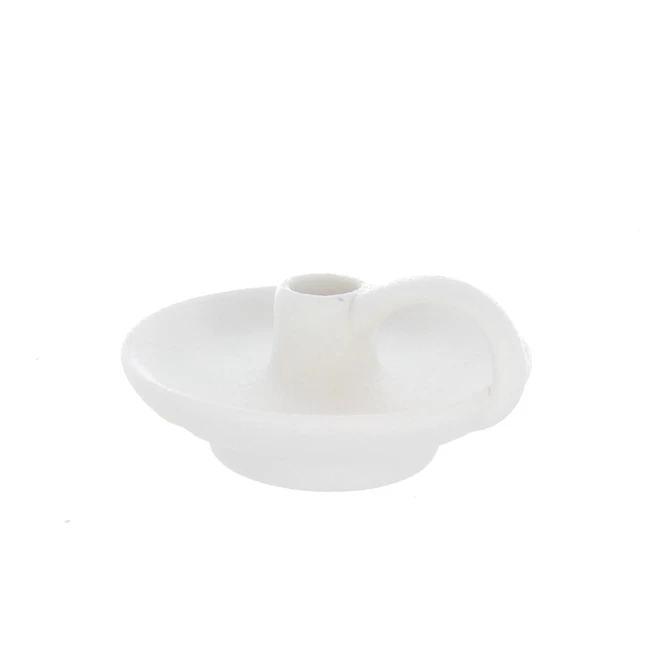 Kerzenhalter Mit Griff - Aus Keramik - Ca. 13,5 X 12,5 X 6 Cm 1 Kerzenhalter Mit Griff - Aus Keramik - Ca. 13,5 X 12,5 X 6 Cm