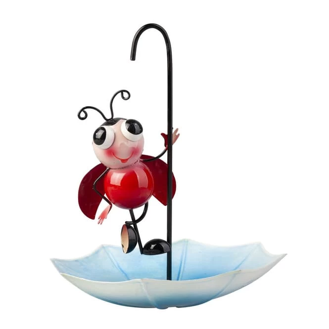 Dekohänger - Marienkäfer - Aus Metall - Ca. 19 X 19 X 25 Cm 1 Dekohänger - Marienkäfer - Aus Metall - Ca. 19 X 19 X 25 Cm